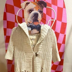 HOLLISTER boho crotchet top